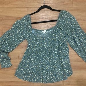 Floral blouse